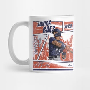 Javier Baez Detroit Comic Mug